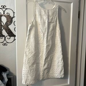 Loft eyelet dress size 14.